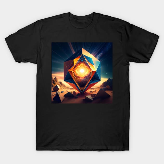 Multidimensional Starscape T-Shirt by D3monic